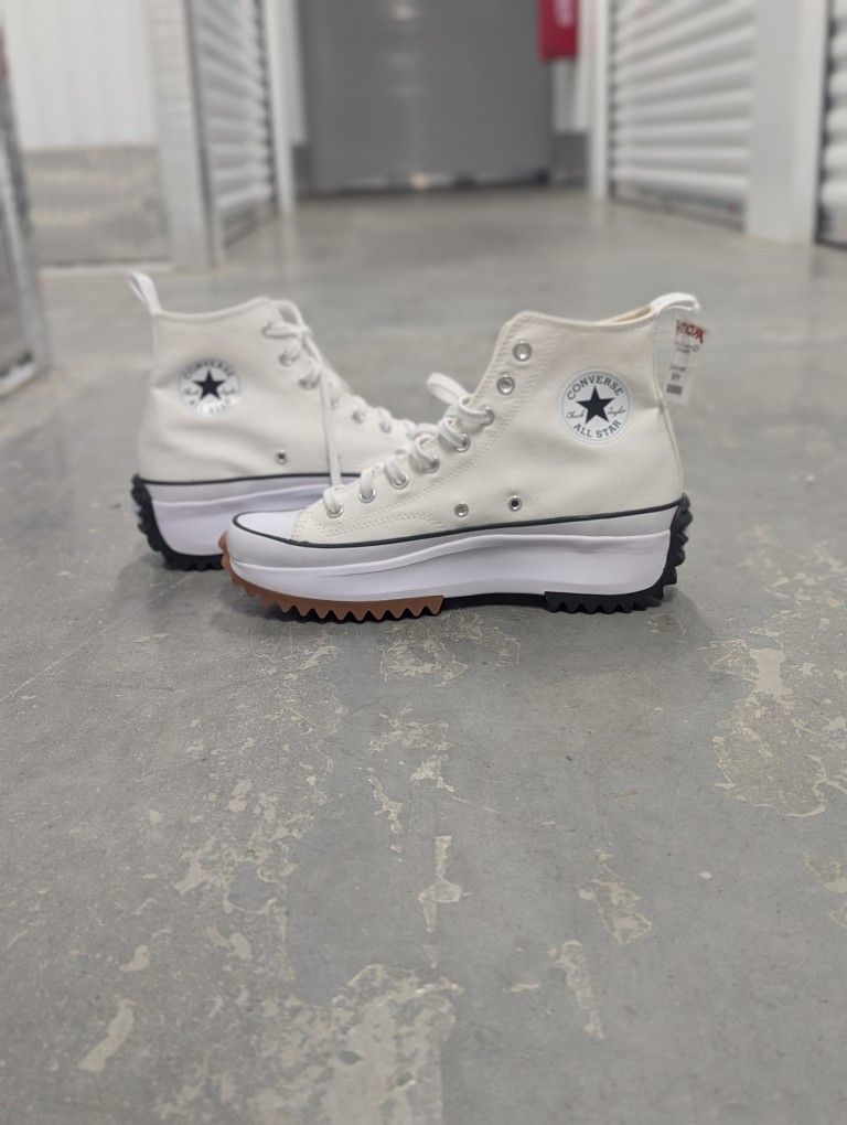 Converse Size 9.5 Men's / 11 Women's Run Star Hike Canvas Platform Sneakers Nwob