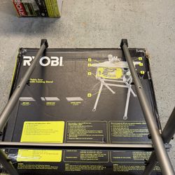 RYOBI Table Saw 10” With Stand