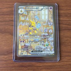 Pokemon Alakazam Ex SIR