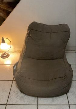 Low chair for lounging, gaming, etc.