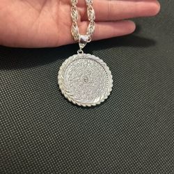 Aztec Calendar With Turkish Chain