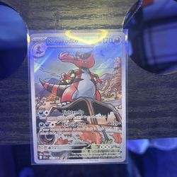 Krookodile Ex B&W