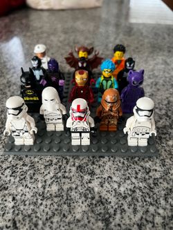Collection of LEGOs characters Figures