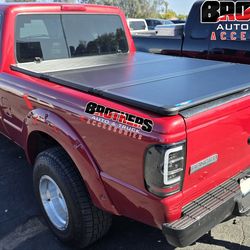 Tri-fold Bed Cover Tapaderas Para Trocas Bedliner Tapa de tres pedazos Tapaderas Para Trokas