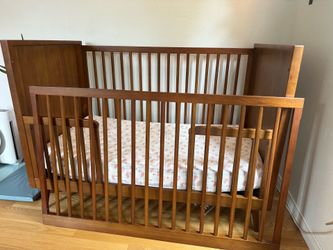 West Elm Mid Century Convertible Bed