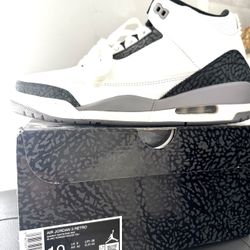 AIR JORDAN 3 RETRO  Size 10 