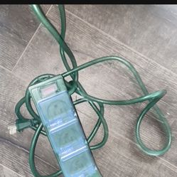 Electric Christmas Lights Outdoors Connection Plug 🔌 It Has 6