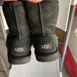 Black UGG boots