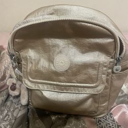 Gold Kipling Backpack 