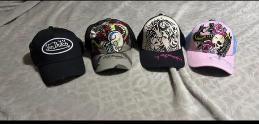 Ed hardy & Von Dutch hats