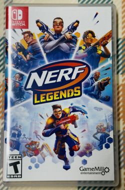Nerf Legends Video Game for Nintendo Switch (Cartridge & Case) Tested/Works H68