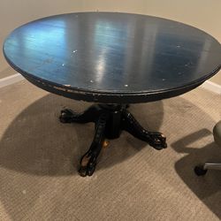 Free Black Wood Table 