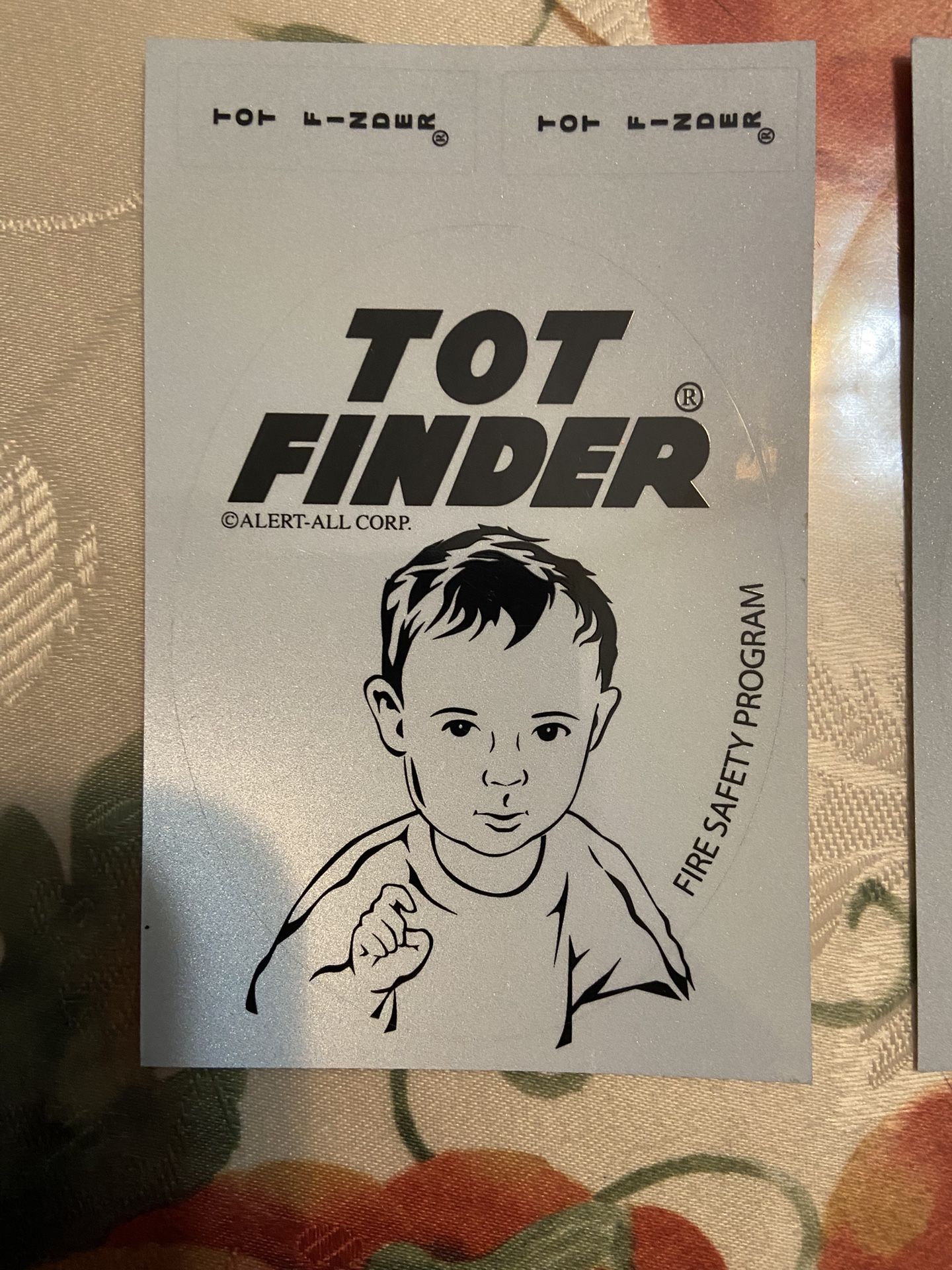 TOT FINDER stickers