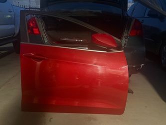2017 Hyundai Elantra gt hatchback Red Car Door with Side Mirror