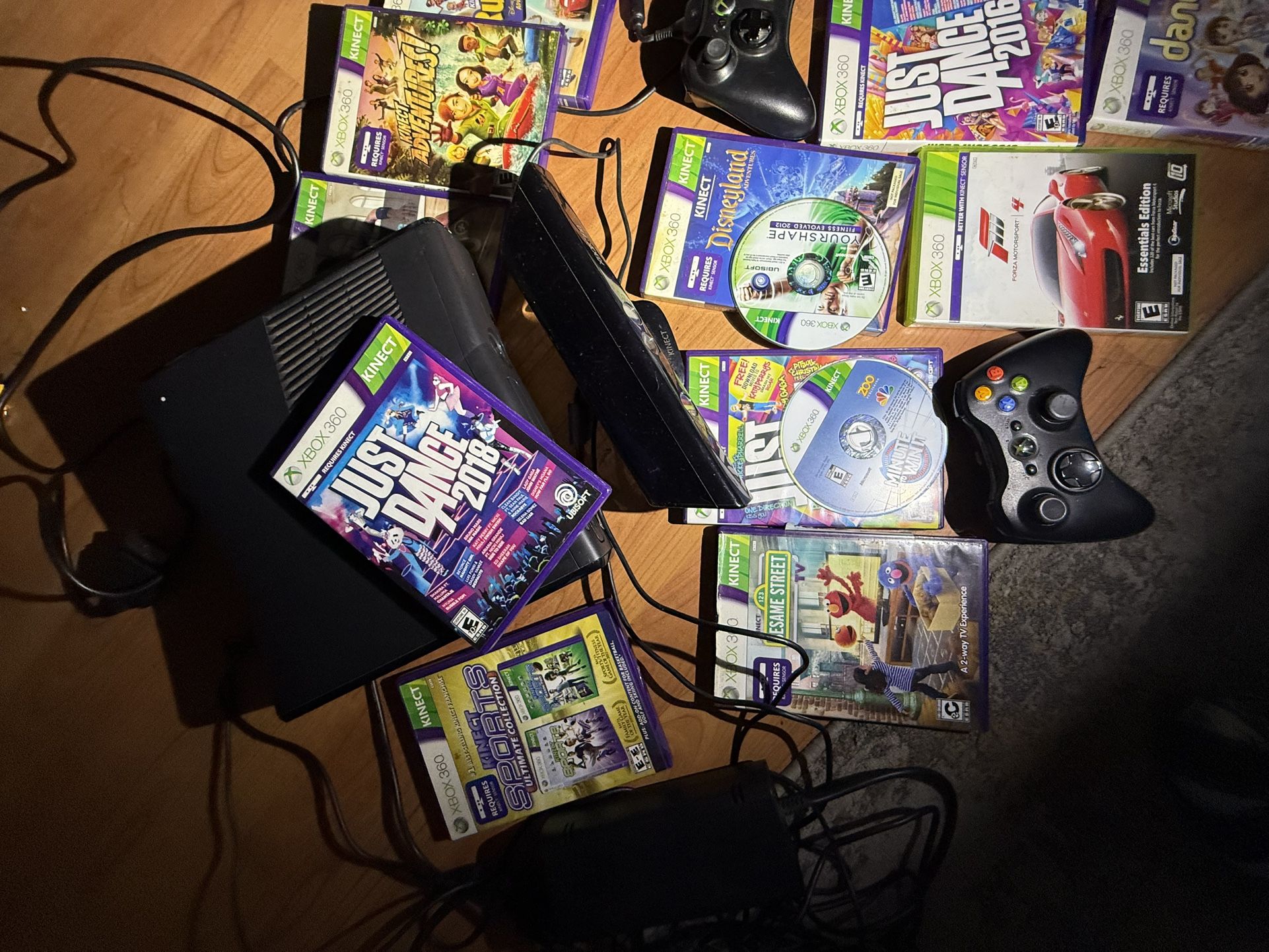 Xbox 360 with Kinect