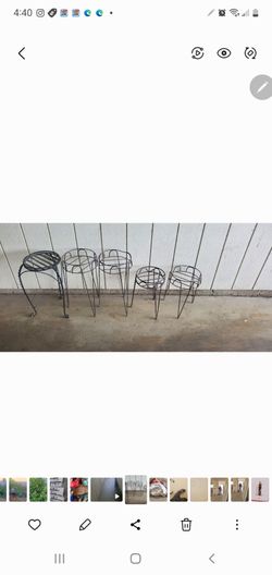 Plant stands    40.00