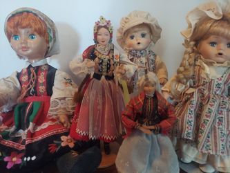 Polish dolls . 30.00 each