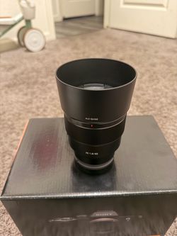 Sony FE 85mm f/1.8 Camera Lens