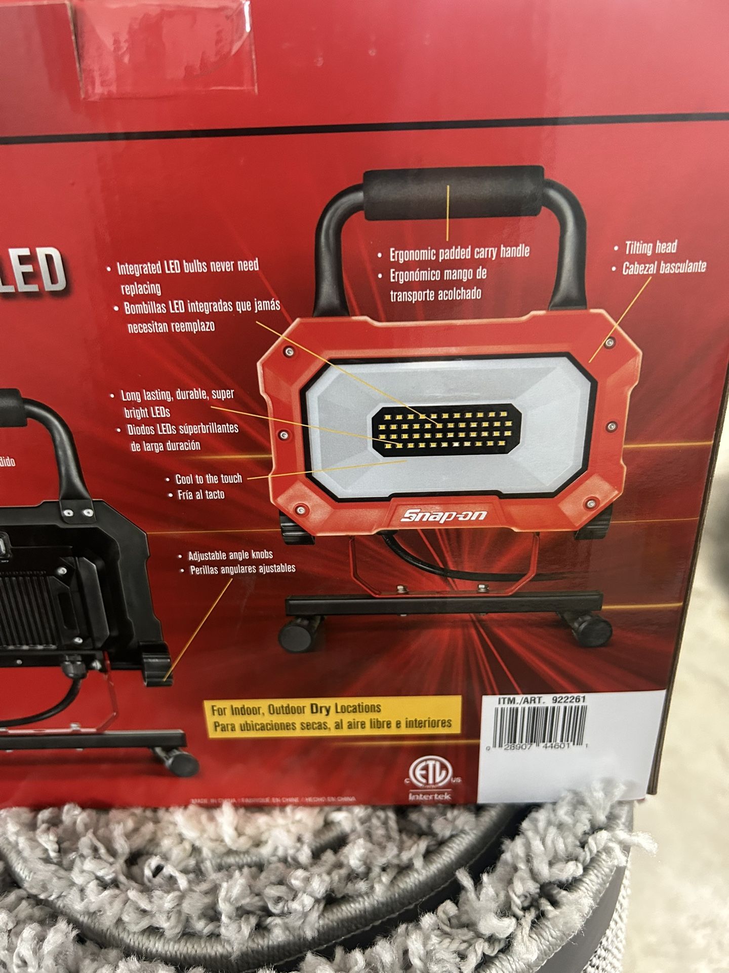 Snap on Work Light