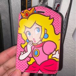 Princess Peach ID Holder