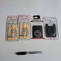 Assorted Back Of Phone Accessories