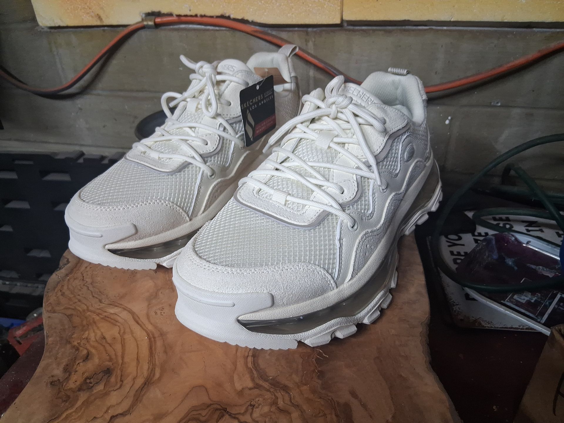 Sketchers athletic shoes white brand new