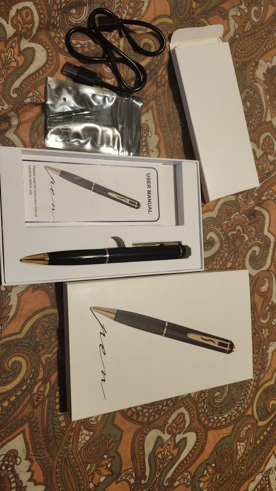 Keeggiss 64g 1080p Hidden Camera Pen