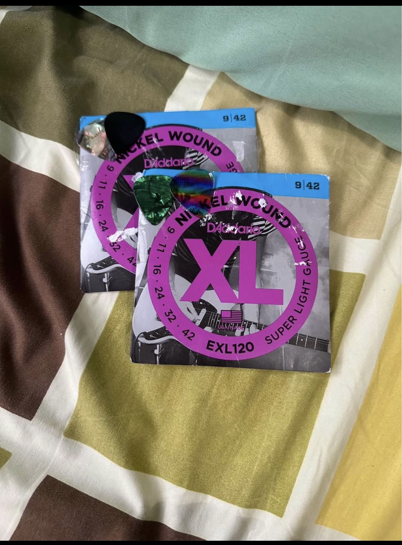 D'Addario Nickel Wound electric guitar strings