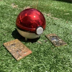 Poke-ball & Golden Pokémon Cards !!!!