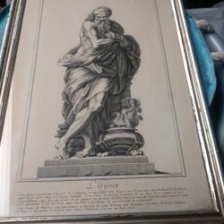 1720 Roman Print Of Some One Famous