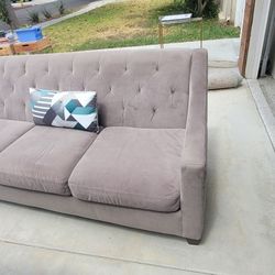 Great Tufted Couch -  Good condition $150 OBO