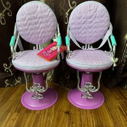 2 Chairs Styling Our Generation