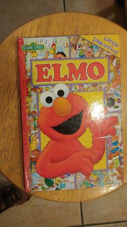 Elmo Look and Find book