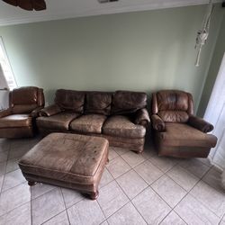 Leather Furniture Set