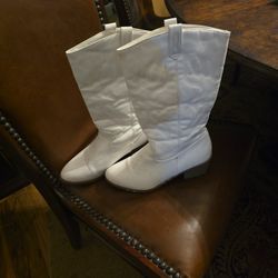 Forever WOMEN COWGIRL BOOTS ...WHITE