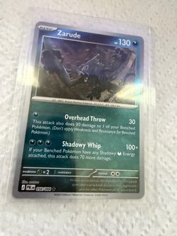 Pokemon TCG Zarude 056/084 Darkness Ablaze Rare Basic