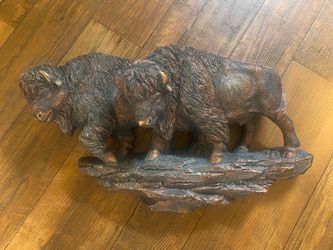 Bison wall decor