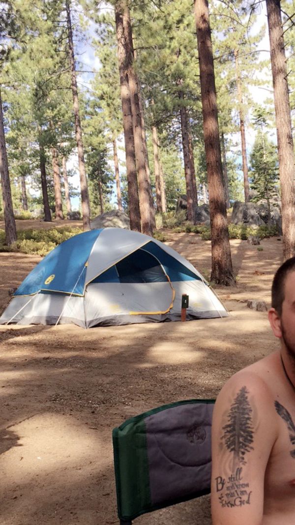 coleman arch rock dome tent