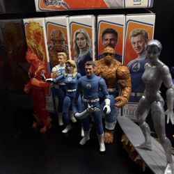 Marvel Legends Mcu Fantastic Four Set
