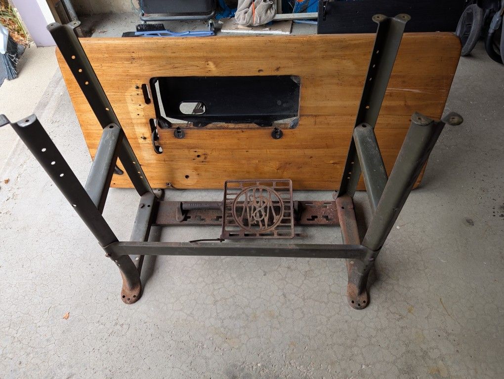 Industrial Sewing Table
