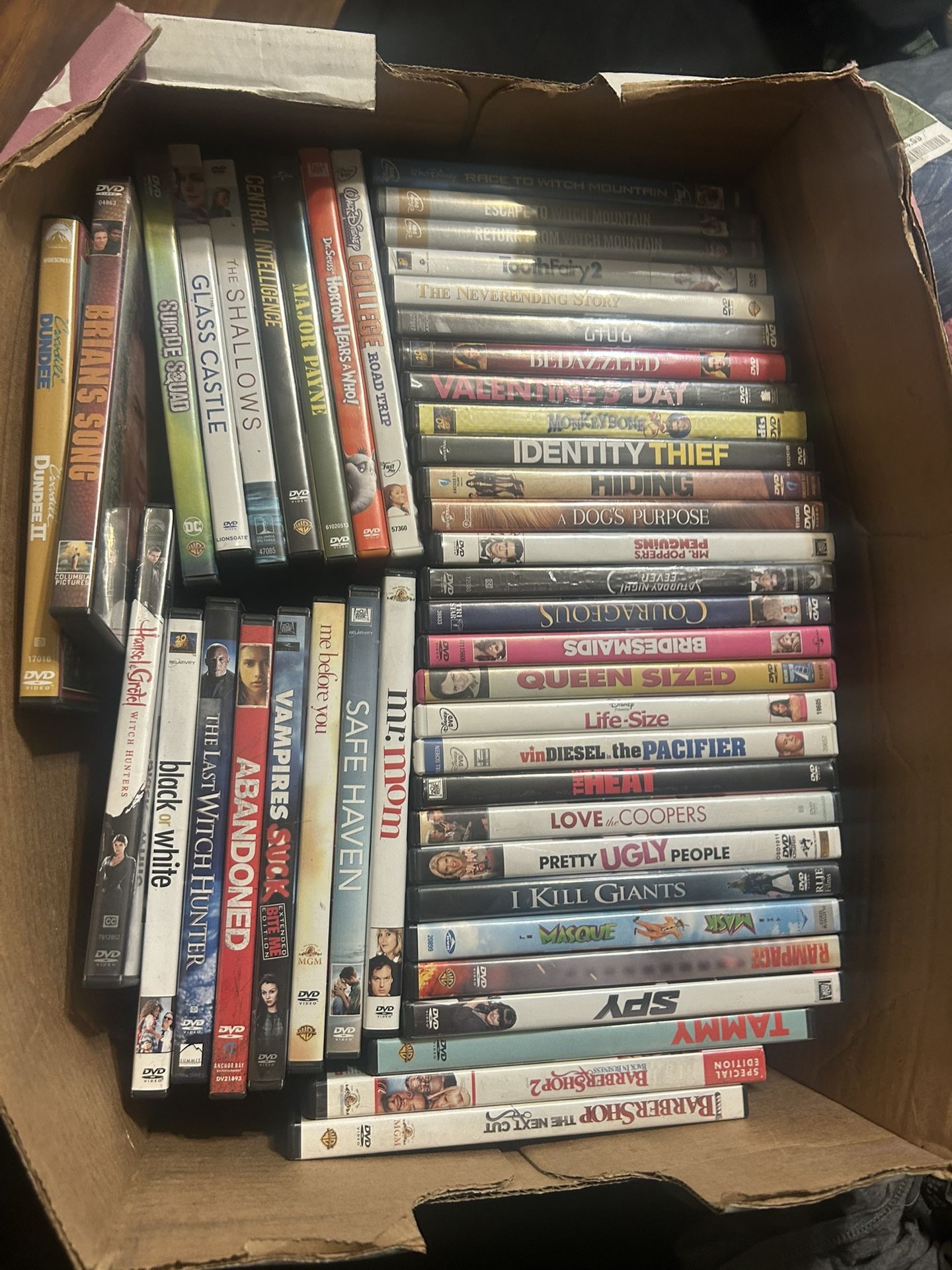 Box Of Dvds $15 For All