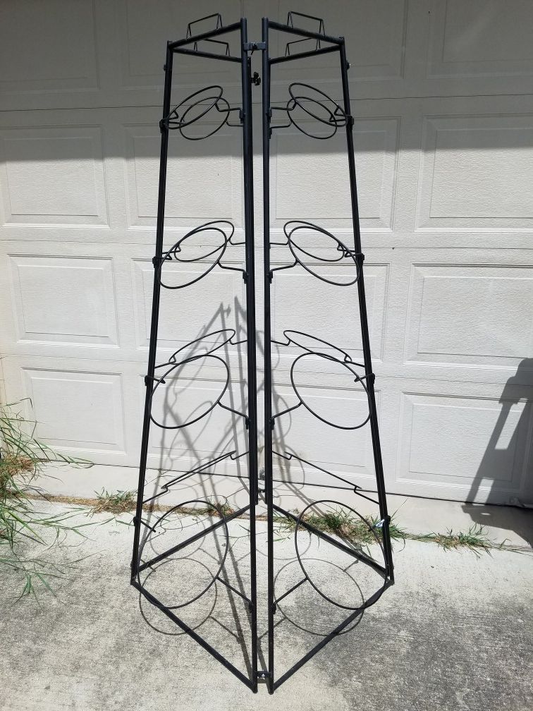 Plant stand 4 way holder display