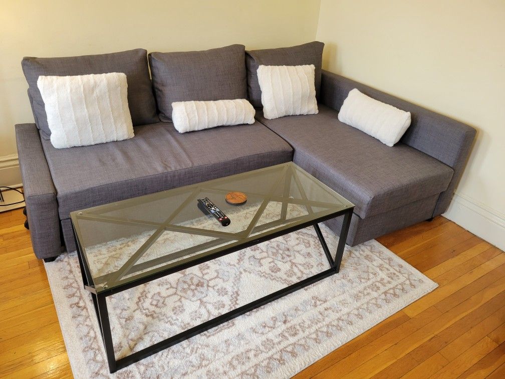 Sleeper Sectional Couch With Storage