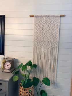 Pottery Barn Boho Macrame
