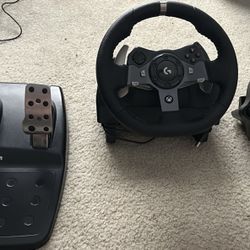 Logitech G920 Steering Wheel And Shifter 