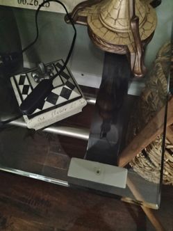 Set side tables glass