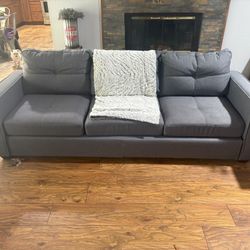 Grey Living Room Couch Sofa