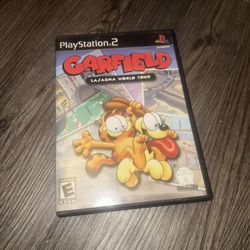 Garfield Lasagna World Tour Game PS2 