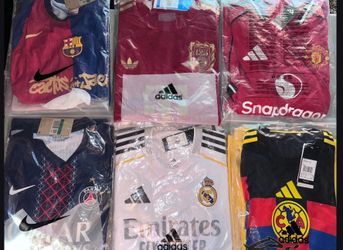 Soccer jerseys