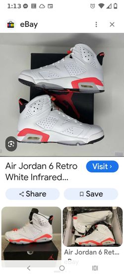 Size 10 Jordans retro 6